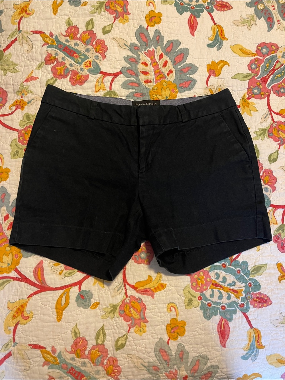 Banana Republic Black Women's Chino Shorts